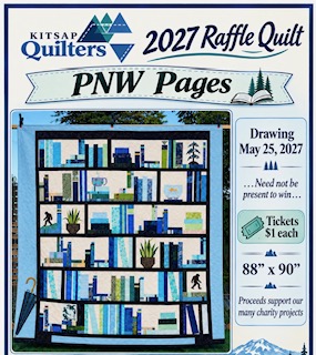 216 “Evening Sky” by JoAnn Demmert, quilted by Shelly Nolte, 1st Place Large Group Quilt, Kitsap Quilt Show 2018