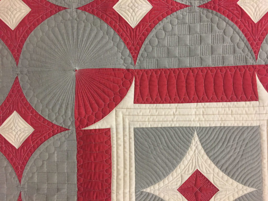 515 “French General the Modern Way” made and quilted by Pam Knight